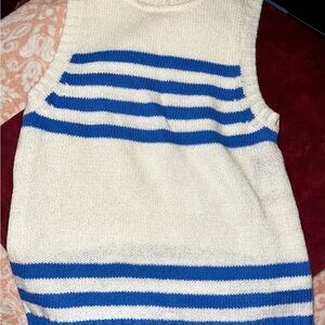 Lucky Brand Striped Knit Sweater Vest